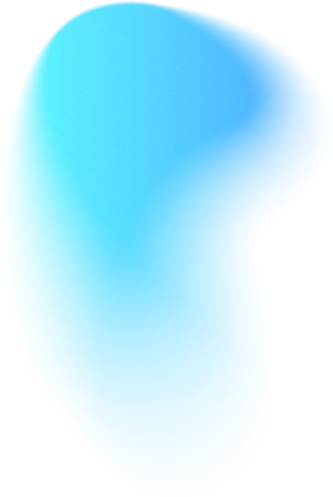 Blue Bolb Blur Gradient Design Element